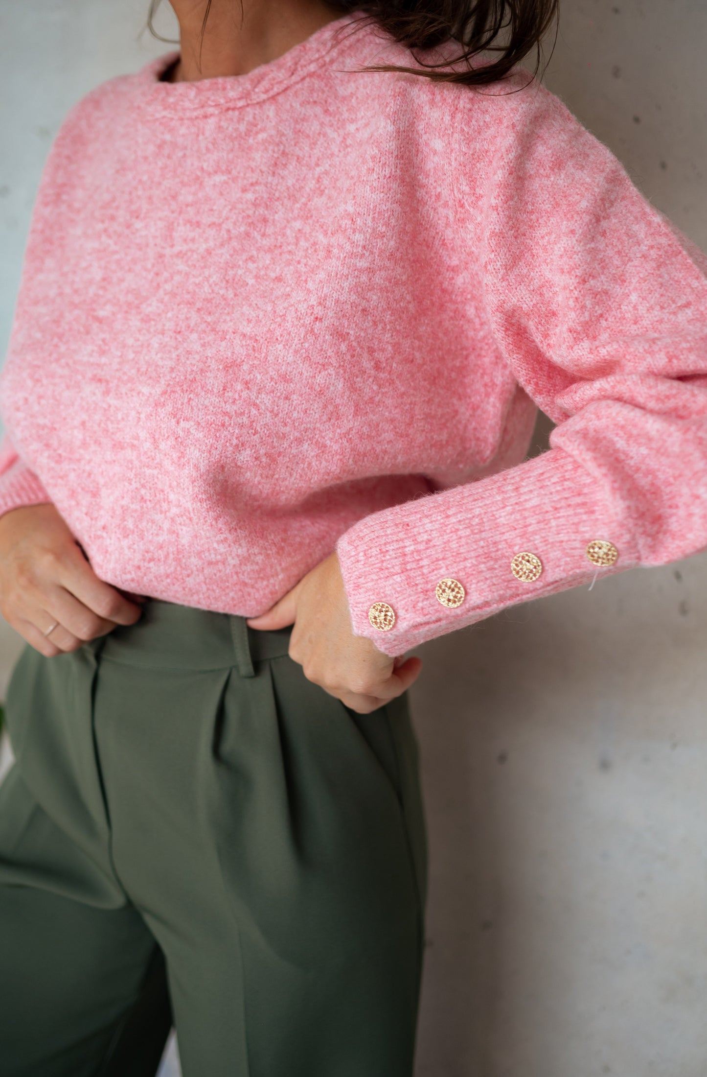 Pink Rubens Sweater