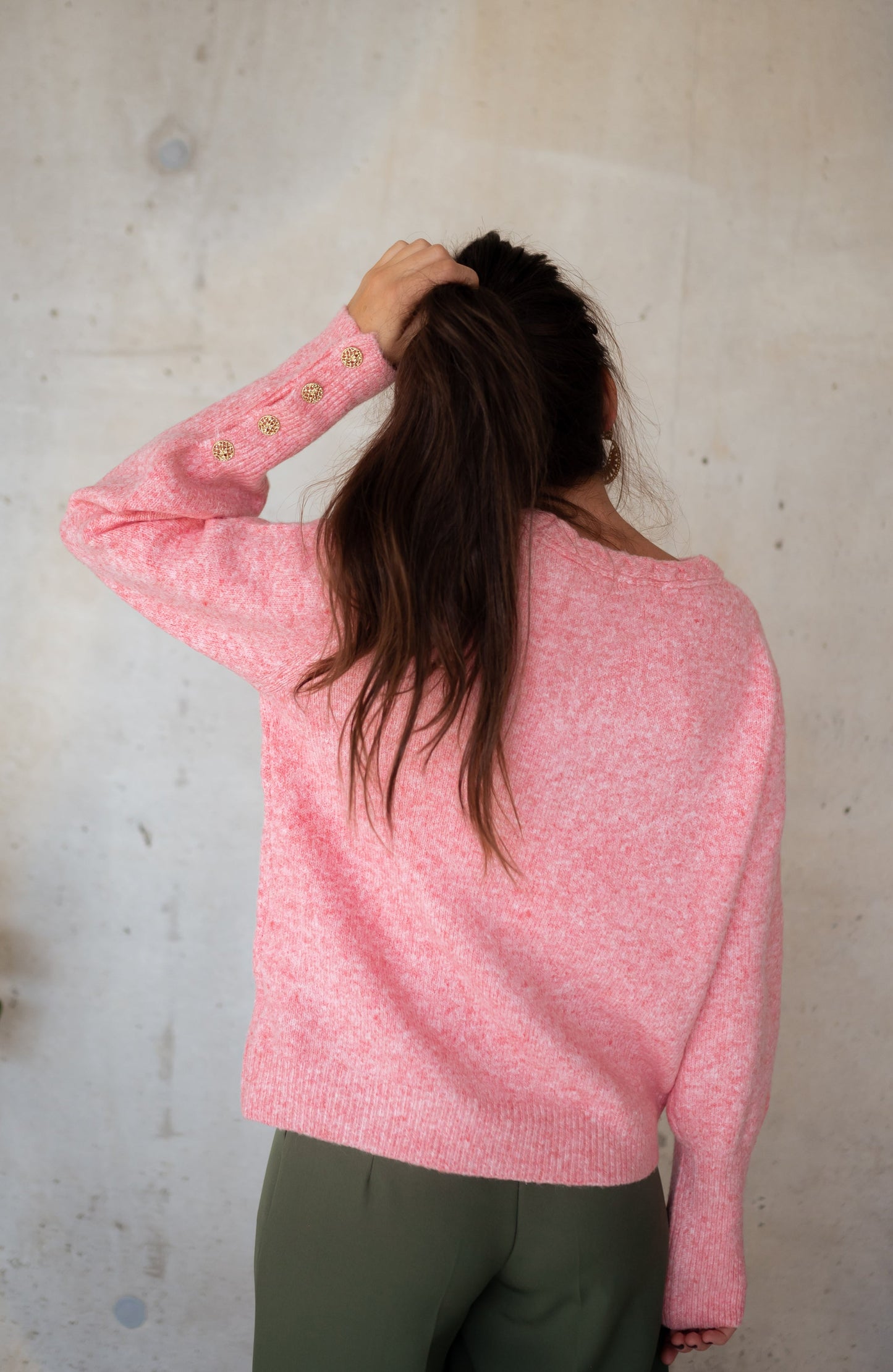 Pink Rubens Sweater